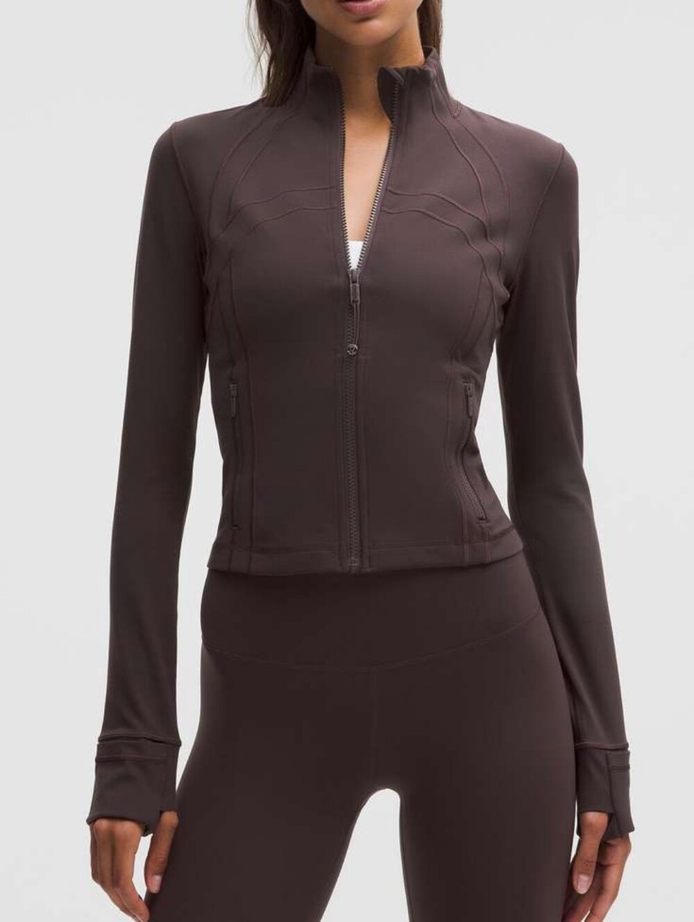 NWT Lululemon Define Cropped Jacket Sequoia 4